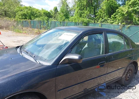 2002 Honda Civic Lx из США, поврежденный, VIN 1HGES16502L076717